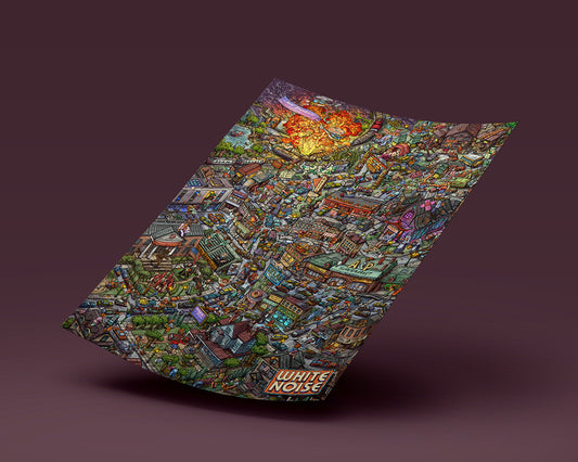 White Noise Film x Netflix Poster