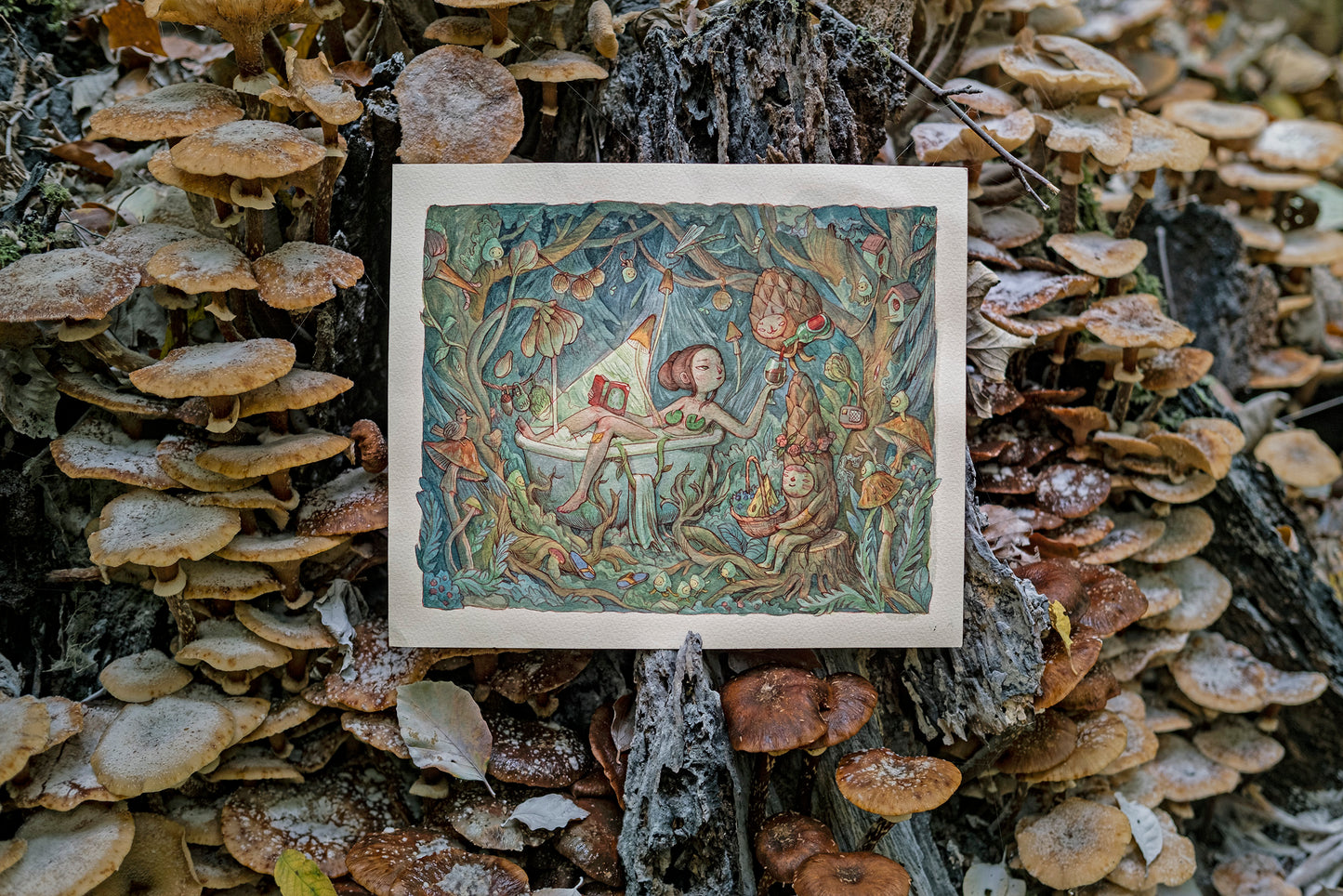 Forest Bathing print